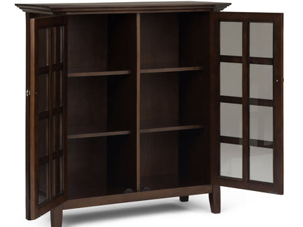 Acadian - Medium Storage Cabinet - Natural Aged Brown