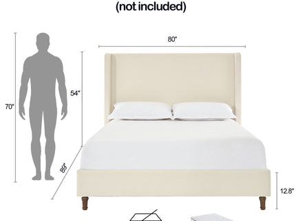 Harper - Tall Headboard Upholstered Bed