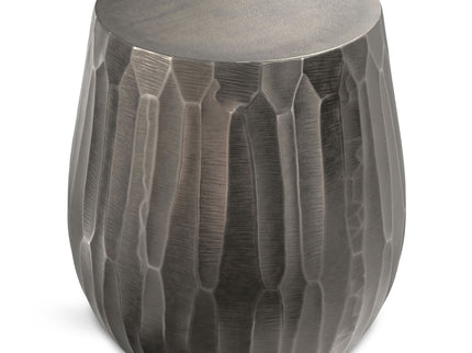 Nellie - Cast Aluminum Side Table - Black