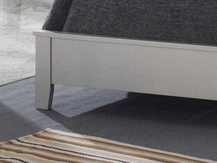 Padded Headboard Bed