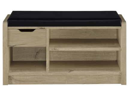 Astor - Open Shelf Storage Bench
