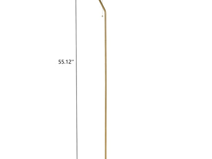 Spectra - Tall Corner Floor Lamp For Living Room - Gold
