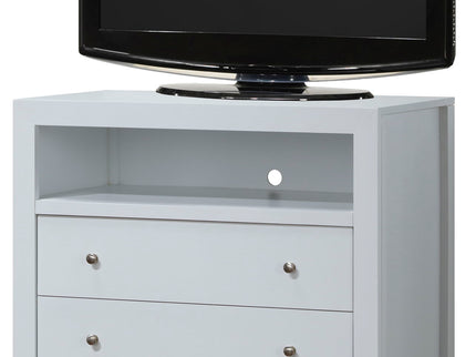 Elegant Transitional Media Chest