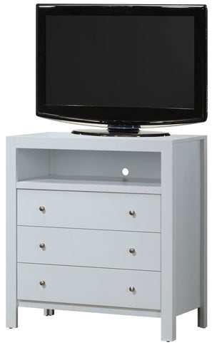 Elegant Transitional Media Chest