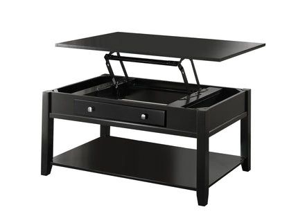 Malachi - Coffee Table With Lift Top - Black