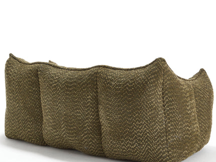 Comfortable Dual Beanbag Chair With High Resilience Foam Core For 2 People