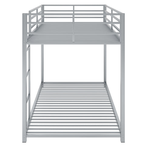 Metal Bunk Bed, Low Bunk Bed With Ladder