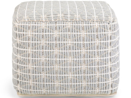 Noreen - Upholstered Square Pouf