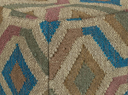 Johanna - Handcrafted Square Pouf