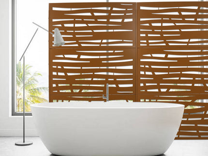 Outdoor & Indoor Privacy Screen Metal Privacy Screen