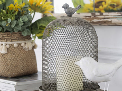 Ophira Sparrow Candle Holders (Set of 2) - Antique Gray
