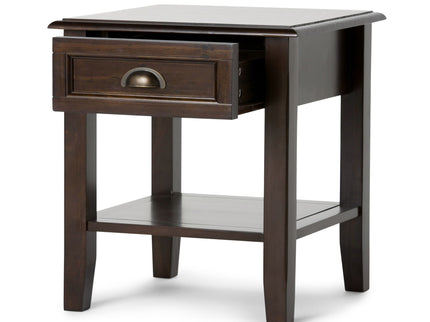 Burlington - End Table - Mahogany Brown