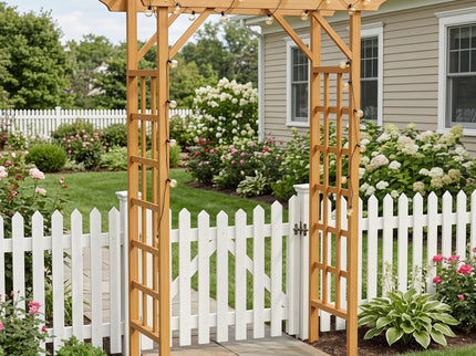 Wedding Arbor With Trellis Design