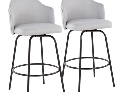 Ahoy - Contemporary Fixed Height Counter Stool (Set of 2)