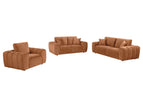 Orange / 3 Pc. Sofa, Loveseat, Chair