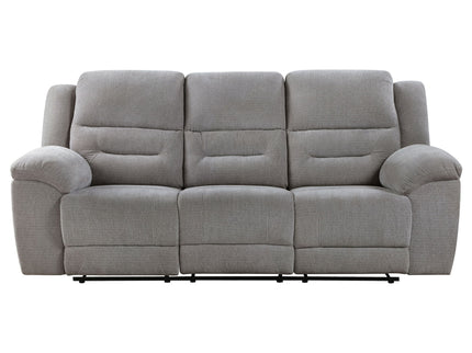 Sebring - Reclining Sofa With Manual Recline - Gray