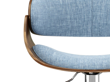 Amery - Mid Century Modern Adjustable Swivel Bar Stool