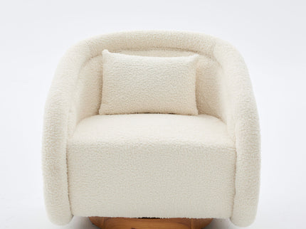 Swivel Accent Chair With 360 Degree Rotating