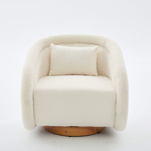 Swivel Accent Chair With 360 Degree Rotating