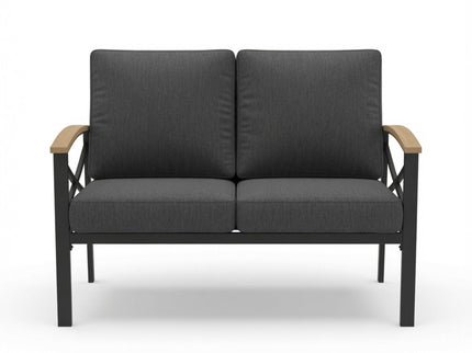 Outdoor Loveseat With Washable Cushions