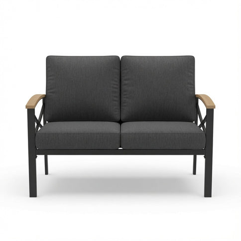 Outdoor Loveseat With Washable Cushions