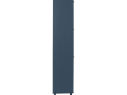 Modern Rattan 3 Door Shoe Rack Cabinet For Entryway