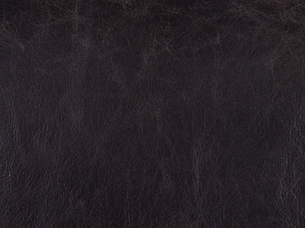 Misezon - Top Grain Leather Power Motion Recliner - Dark Brown