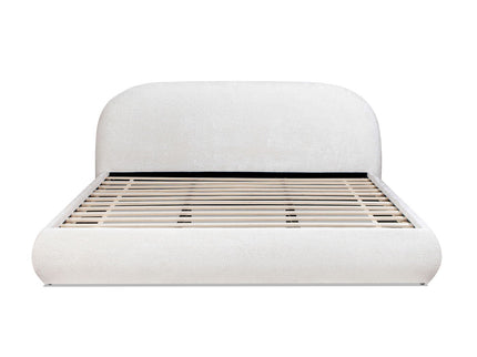 Archie Puffy Grounded - Upholstered Platform Bed