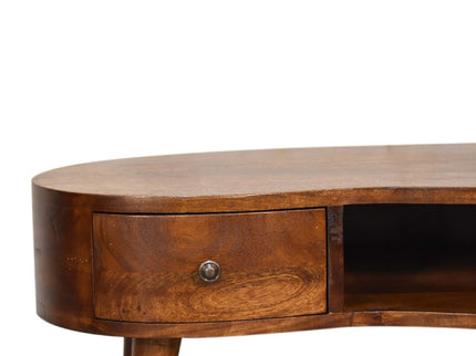 Wave Coffee Table With 1 Drawer