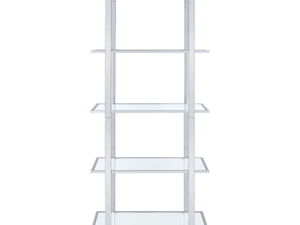 Colfax - 5 Shelf Bookshelf - Clear