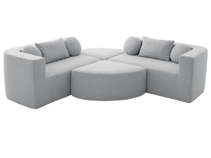 Boneless - Couch Modular Sectional Sofa With Deep Seating And Curved Design