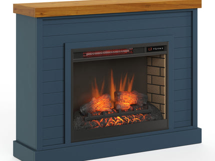 48" Fireplace With Mantel