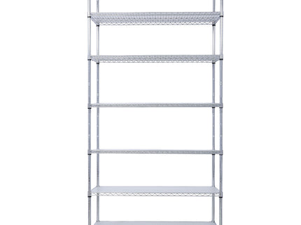7 Tier Metal Shelf Wire Shelving Unit, 2450Lbs Heavy Duty Adjustable Storage Rack With Wheels & Shelf Liners For Closet Kitchen Garage Basement Commercial Shelving