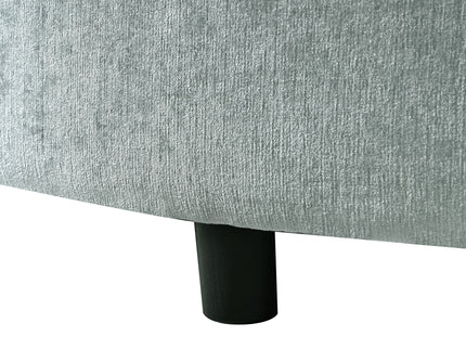 Modern Chaise Lounge Upholstered Sofa Couch With Tufted Seat And Detachable Pillows For Living Room