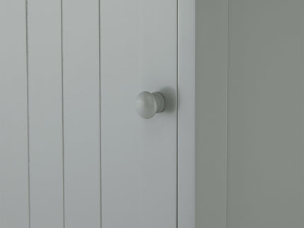 Bathroom Cabinet Triangle Corner Storage Cabinet With Adjustable Shelf Modern Style
