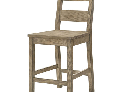 Cressley - Counter Chair (Set of 2) - Light Oak