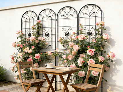Garden Metal Trellis Rustproof Trellis For Climbing Plants Outdoor Flower Support