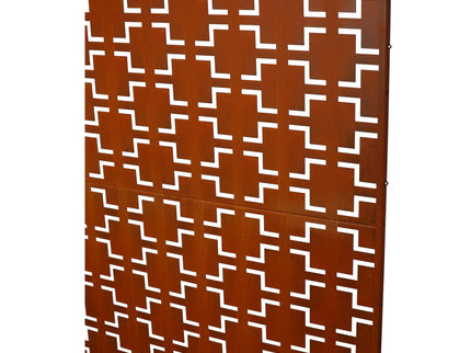 Outdoor & Indoor Metal Privacy Freestanding Decorative Screen