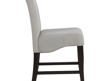 Upholstered Counter Stools (Set of 2) - Gray