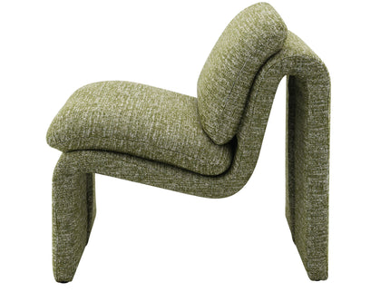 Jaeda - Innovative Elegance Accent Chair In Curved Shape