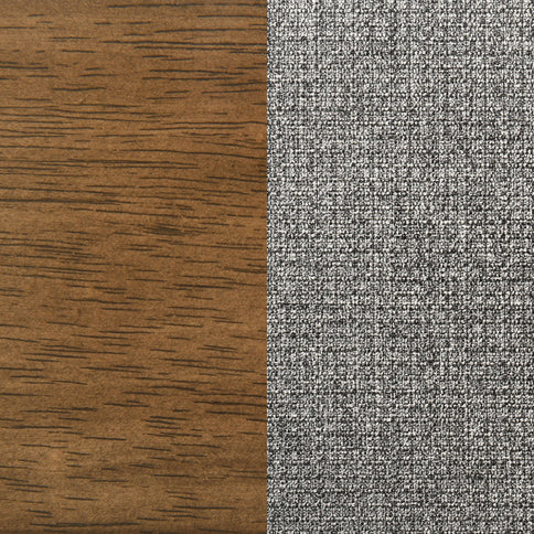 Hutchins - Dining Side Chair (Set of 2) - Gray / Brown