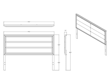 Adelaide - Bed With LED