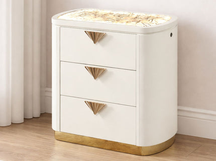 La Pierre - Modern Bedroom Set With Upholstered LED Bed