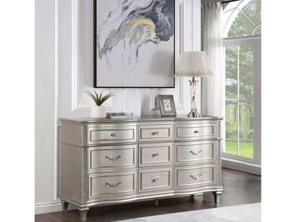 Katerina - 9 Drawer Dresser With Removable Jewelry Tray - Oak