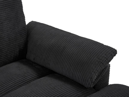 Modern U-Shaped Sectional Sofa With Storage Ottomans