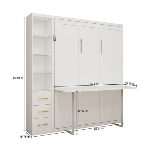 Multifunctional Vertical Murphy Wall Bed