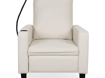 Recliner Chairs For Adults, Adjustable Recliner Sofa With Mobile Phone Holder & Cup Holder, Modern Reclining Chairs Fabric Push Back Recliner Chairs For Living Room, Bedroom