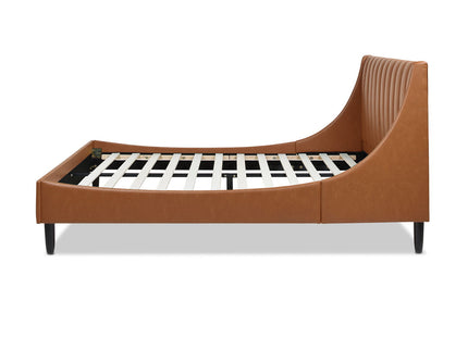 Aspen - Vertical Tufted Modern Headboard Platform Bed Set