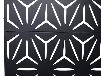 Outdoor & Indoor Metal Privacy Screen, Freestanding Decorative Panels