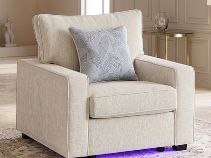Rita - Accent Chair With LED Underlighting